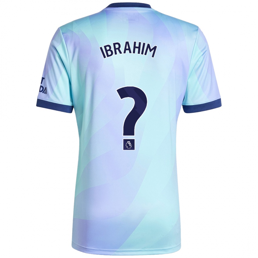 Hombre Camiseta Bradley Ibrahim #0 Agua Equipación Tercera 2024/25 La Camisa