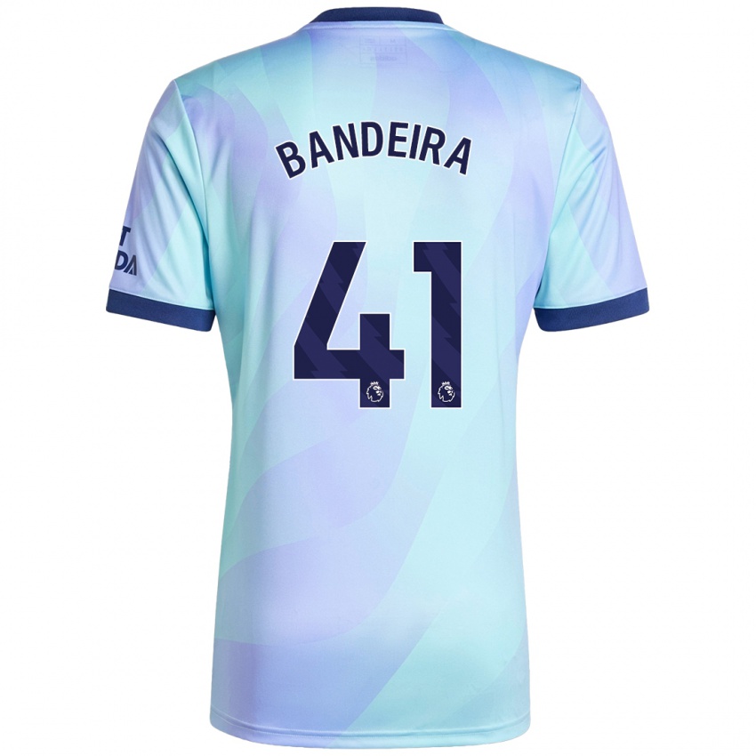 Hombre Camiseta Mauro Bandeira #41 Agua Equipación Tercera 2024/25 La Camisa