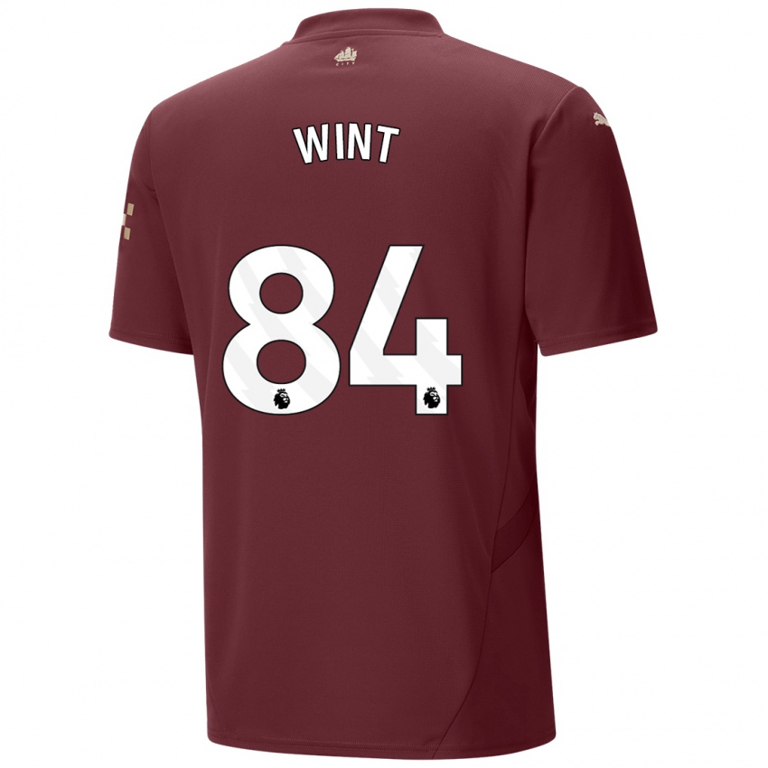 Hombre Camiseta Jack Wint #84 Granate Equipación Tercera 2024/25 La Camisa