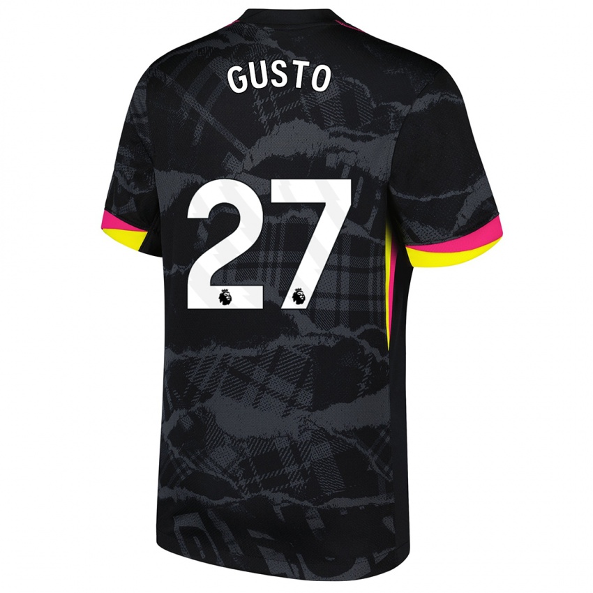 Hombre Camiseta Malo Gusto #27 Negro Rosa Equipación Tercera 2024/25 La Camisa