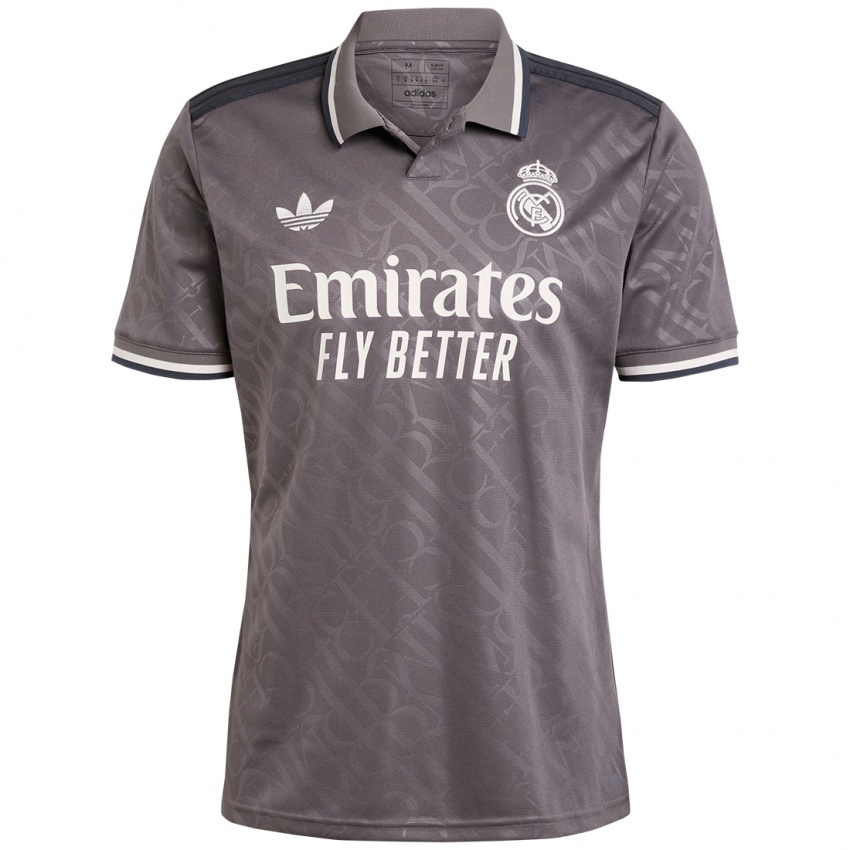 Hombre Camiseta Arda Güler #15 Carbón Equipación Tercera 2024/25 La Camisa