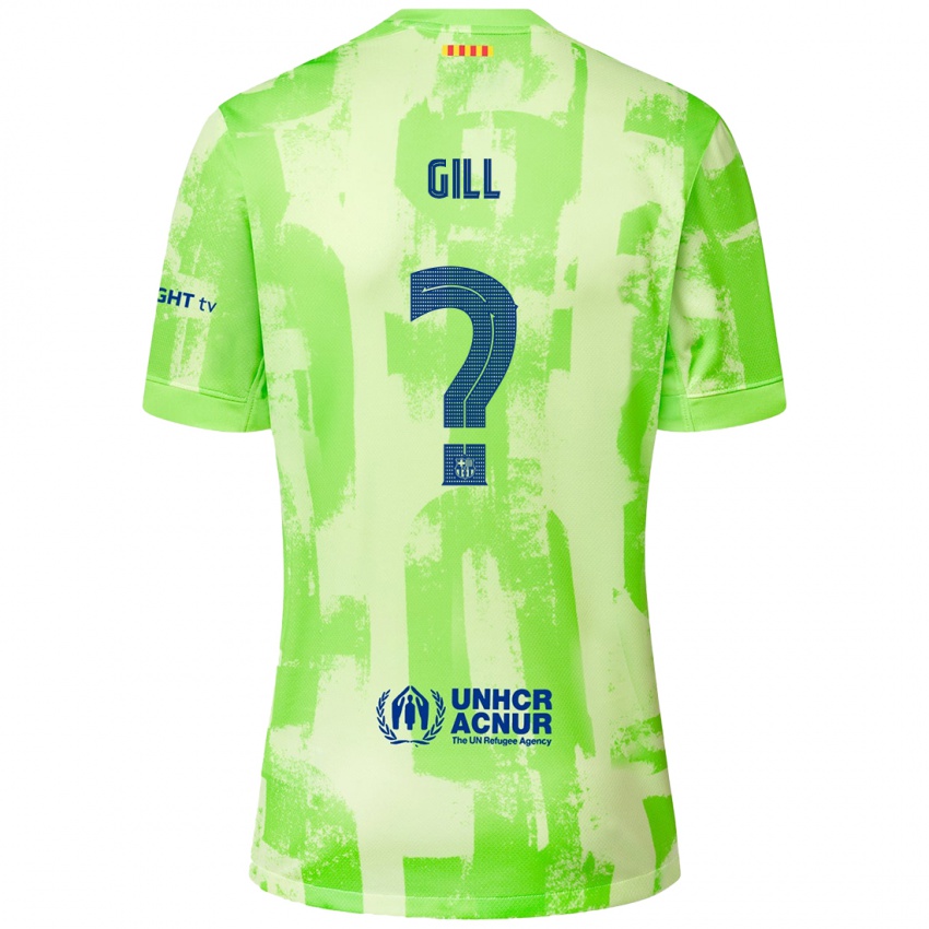 Hombre Camiseta Adrian Gill #0 Lima Equipación Tercera 2024/25 La Camisa