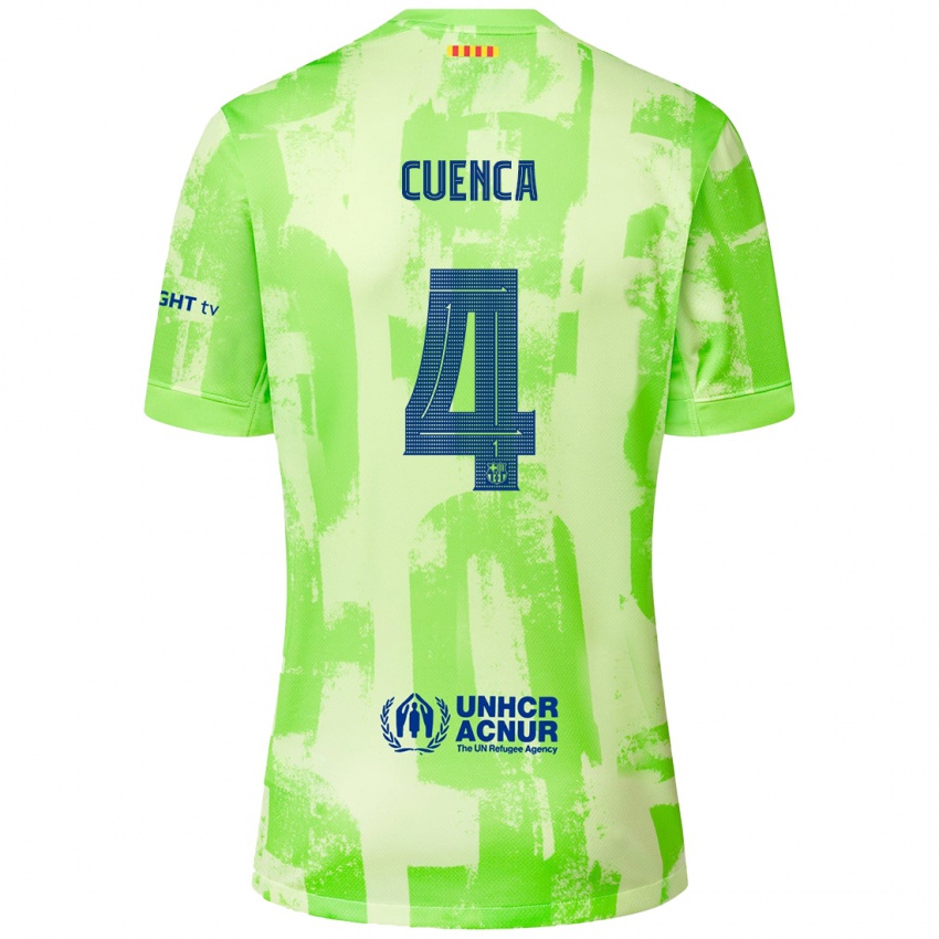 Hombre Camiseta Andrés Cuenca #4 Lima Equipación Tercera 2024/25 La Camisa