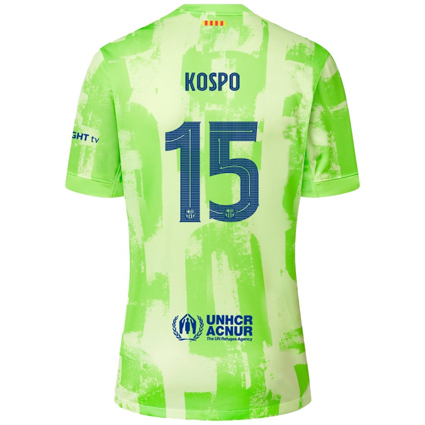 Hombre Camiseta Eman Kospo #15 Lima Equipación Tercera 2024/25 La Camisa