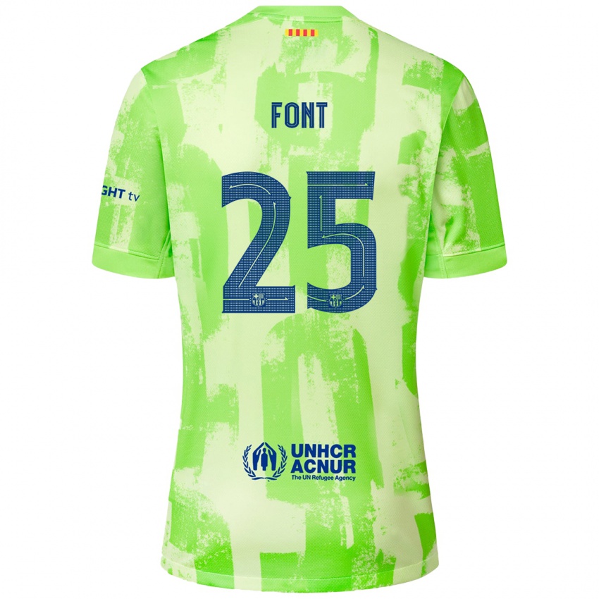 Hombre Camiseta Gemma Font #25 Lima Equipación Tercera 2024/25 La Camisa