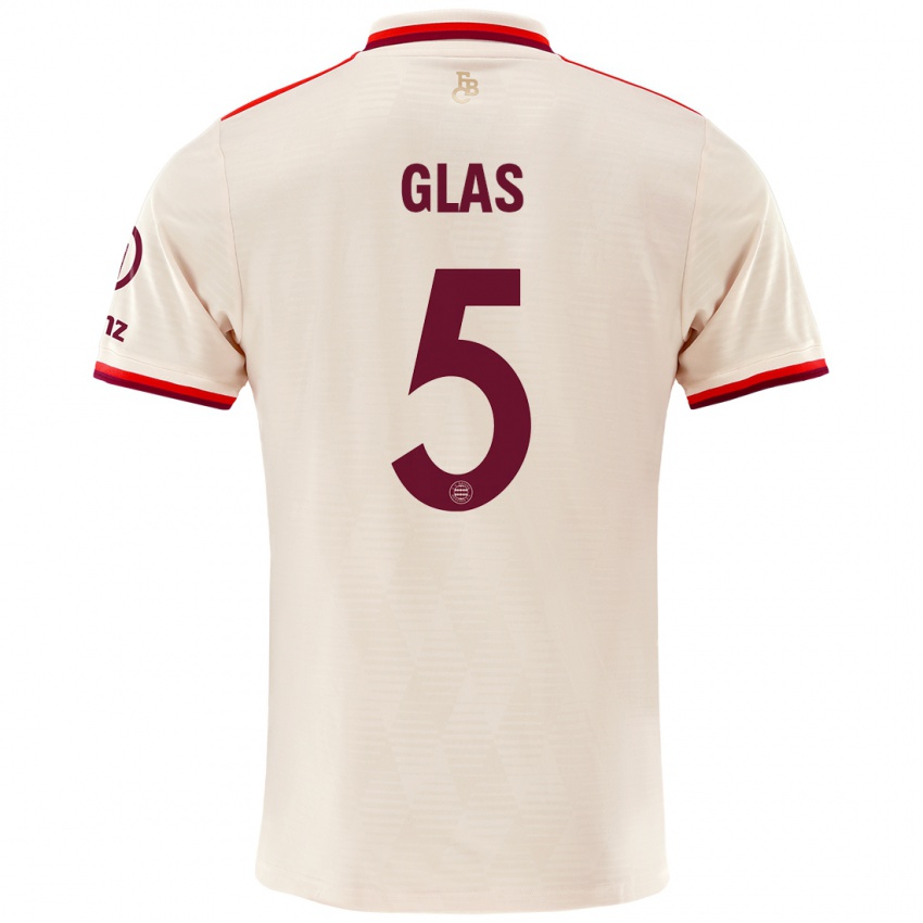 Hombre Camiseta Hanna Glas #5 Lino Equipación Tercera 2024/25 La Camisa