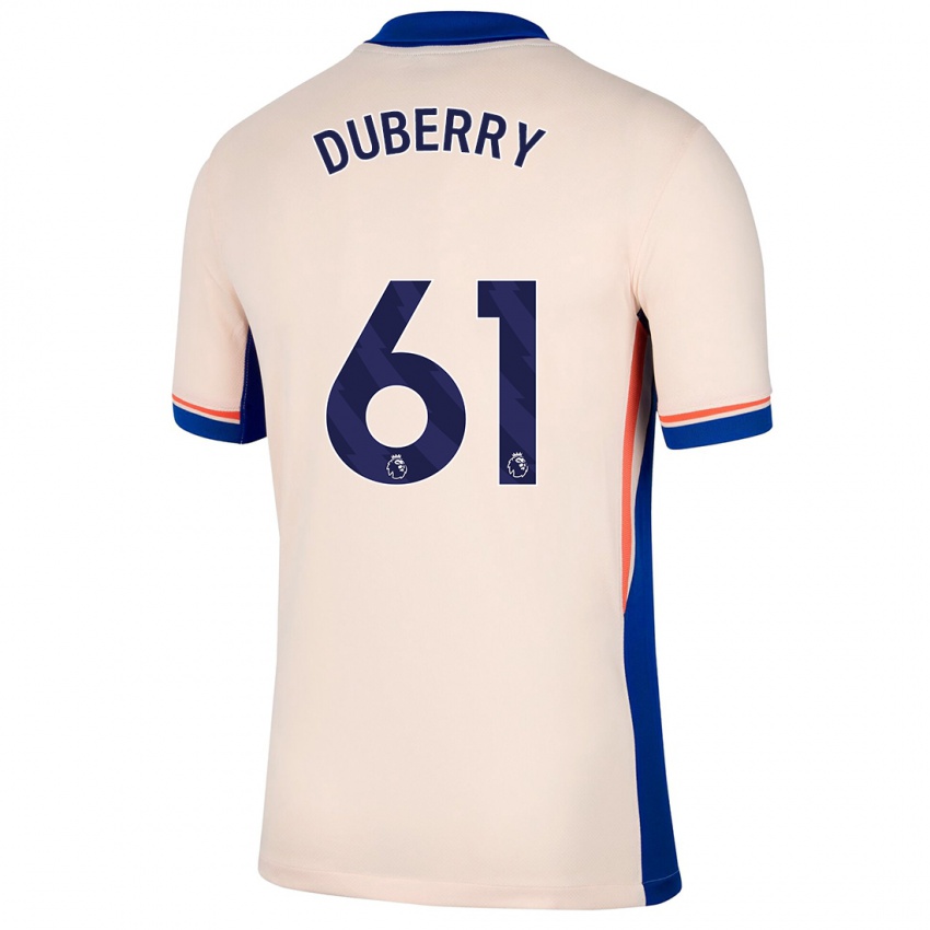 Mujer Camiseta Zain Silcott-Duberry #61 Beige Claro 2ª Equipación 2024/25 La Camisa