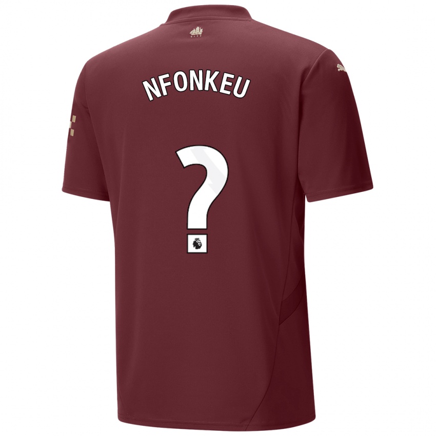 Mujer Camiseta Brooklyn Nfonkeu #0 Granate Equipación Tercera 2024/25 La Camisa