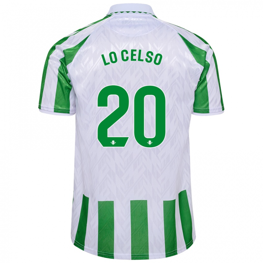 Niño Camiseta Giovani Lo Celso #20 Blanco Azul 1ª Equipación 2024/25 La Camisa