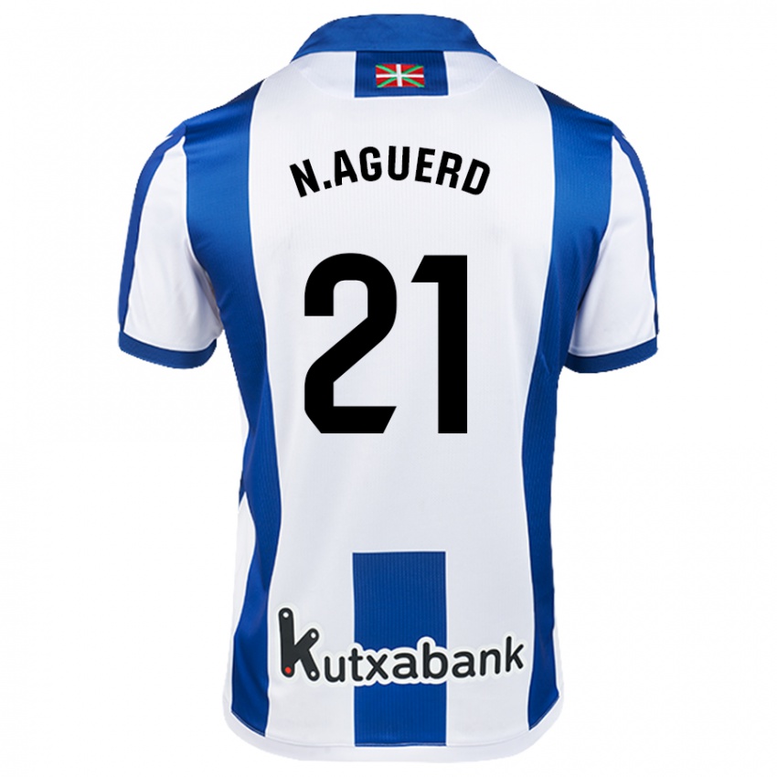 Niño Camiseta Nayef Aguerd #21 Rojo Oscuro 1ª Equipación 2024/25 La Camisa