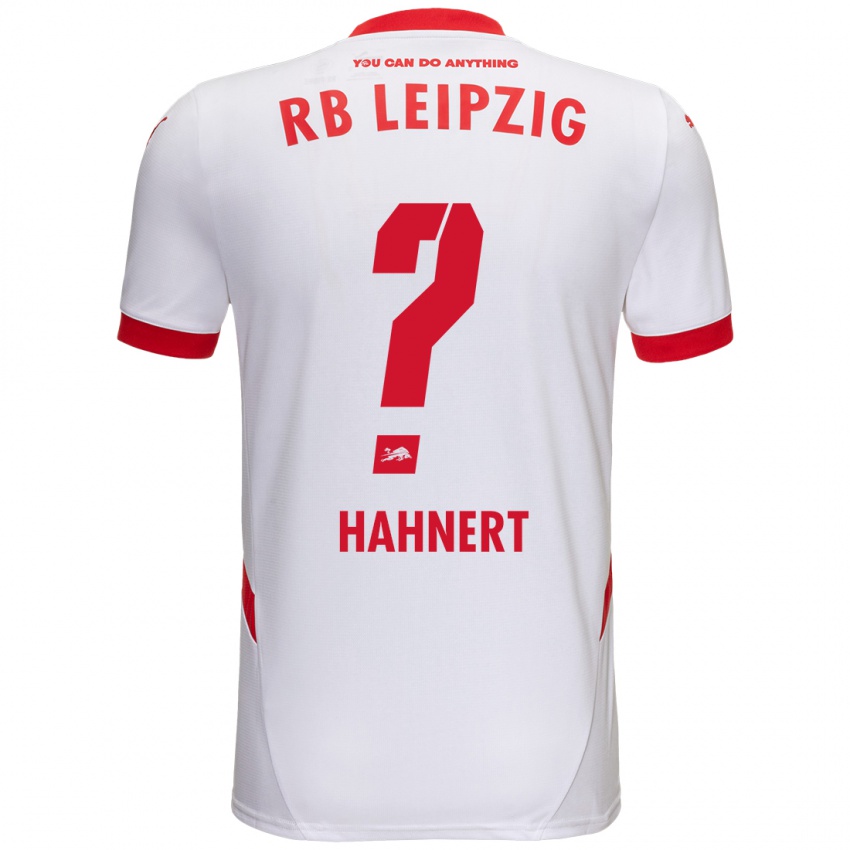 Niño Camiseta Ole Hähnert #0 Blanco Rojo 1ª Equipación 2024/25 La Camisa