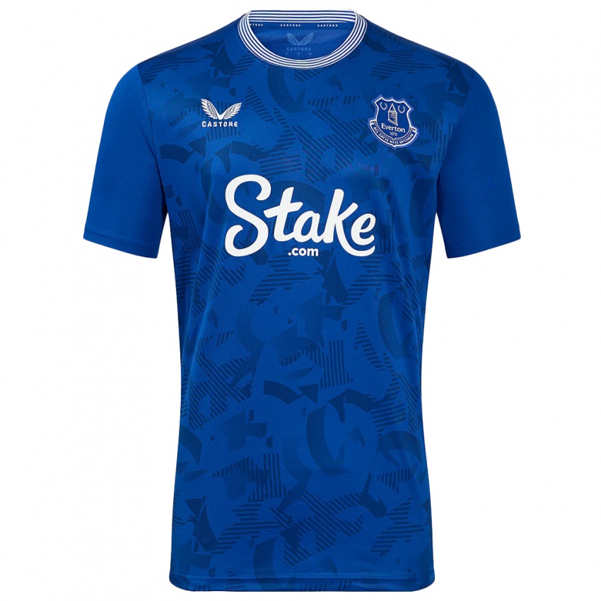 Niño Camiseta Seamus Coleman #23 Azul Con 1ª Equipación 2024/25 La Camisa