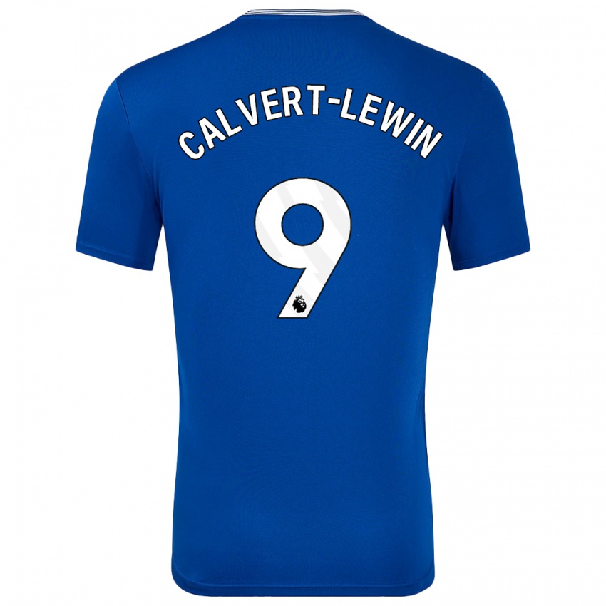 Niño Camiseta Dominic Calvert-Lewin #9 Azul Con 1ª Equipación 2024/25 La Camisa