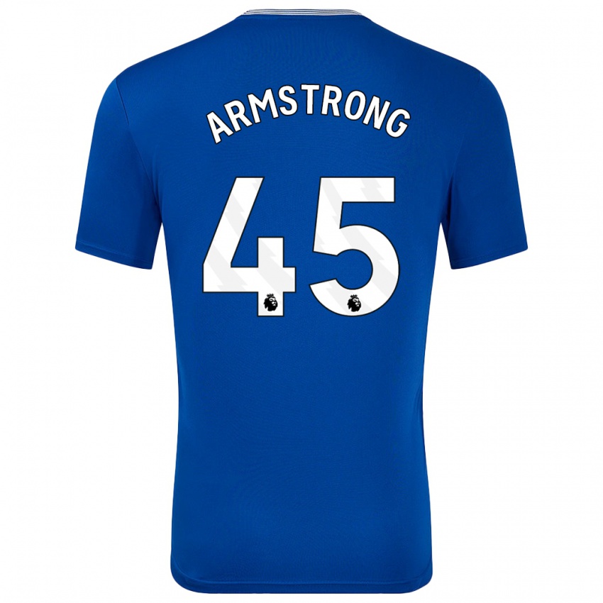 Niño Camiseta Harrison Armstrong #45 Azul Con 1ª Equipación 2024/25 La Camisa