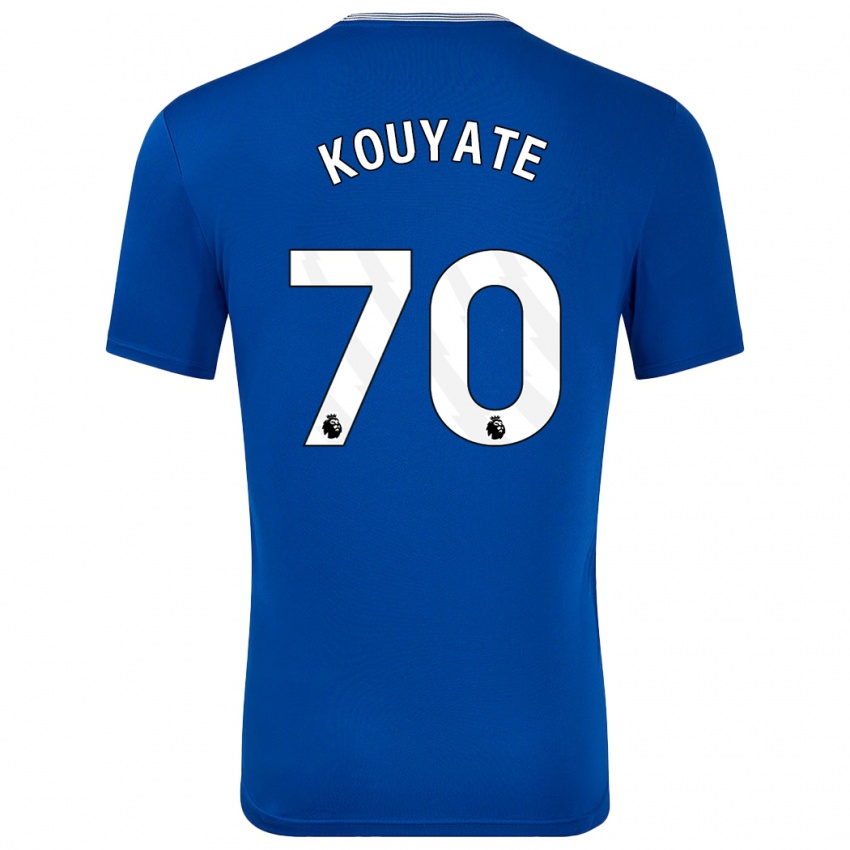 Niño Camiseta Katia Kouyate #70 Azul Con 1ª Equipación 2024/25 La Camisa