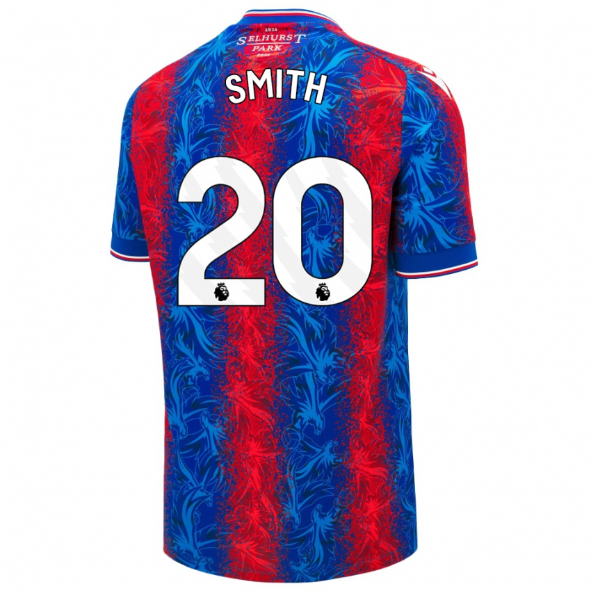 Niño Camiseta Hope Smith #20 Rayas Rojas Y Azules 1ª Equipación 2024/25 La Camisa