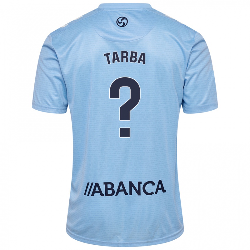 Niño Camiseta Ianis Tarba #0 Azul Cielo 1ª Equipación 2024/25 La Camisa