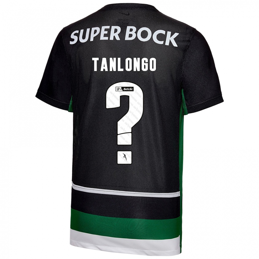 Niño Camiseta Mateo Tanlongo #0 Negro Blanco Verde 1ª Equipación 2024/25 La Camisa