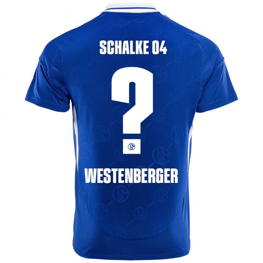 Niño Camiseta Noel Westenberger #0 Azul Real 1ª Equipación 2024/25 La Camisa