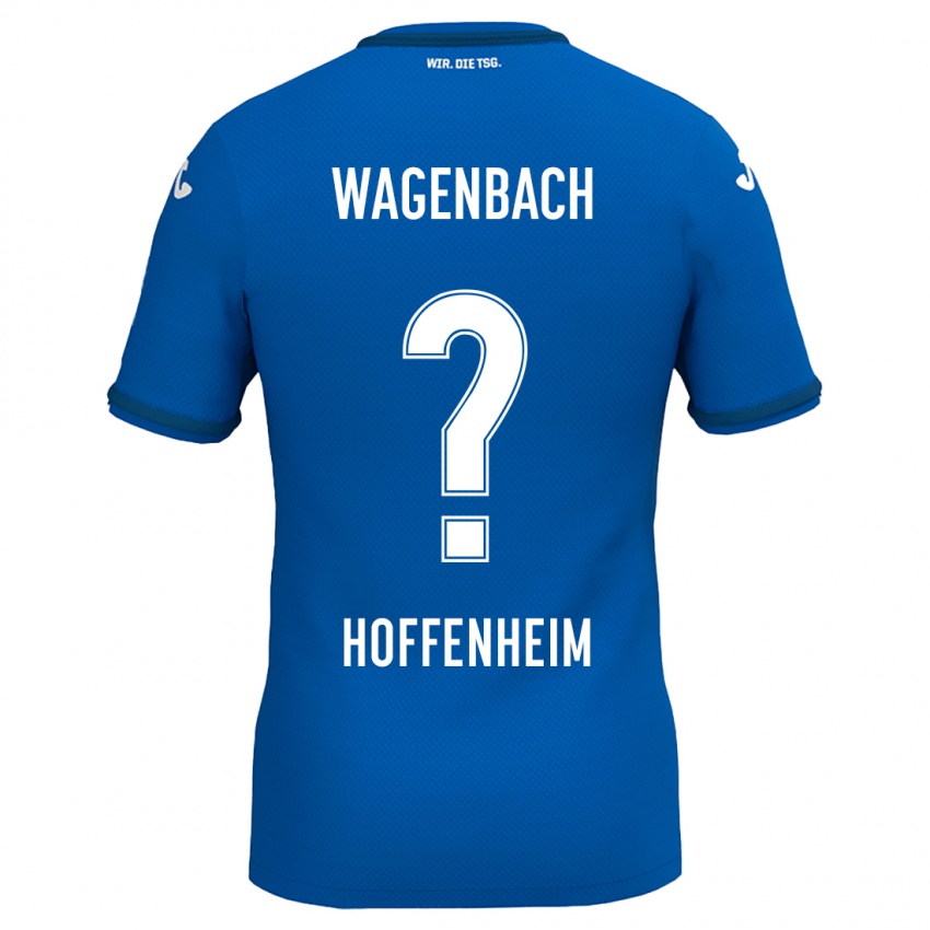 Niño Camiseta Lion Wagenbach #0 Azul Real 1ª Equipación 2024/25 La Camisa