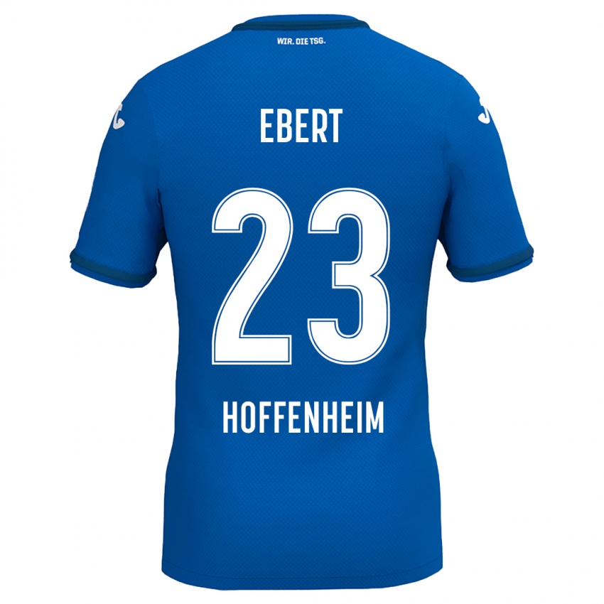 Niño Camiseta Darijo Ebert #23 Azul Real 1ª Equipación 2024/25 La Camisa