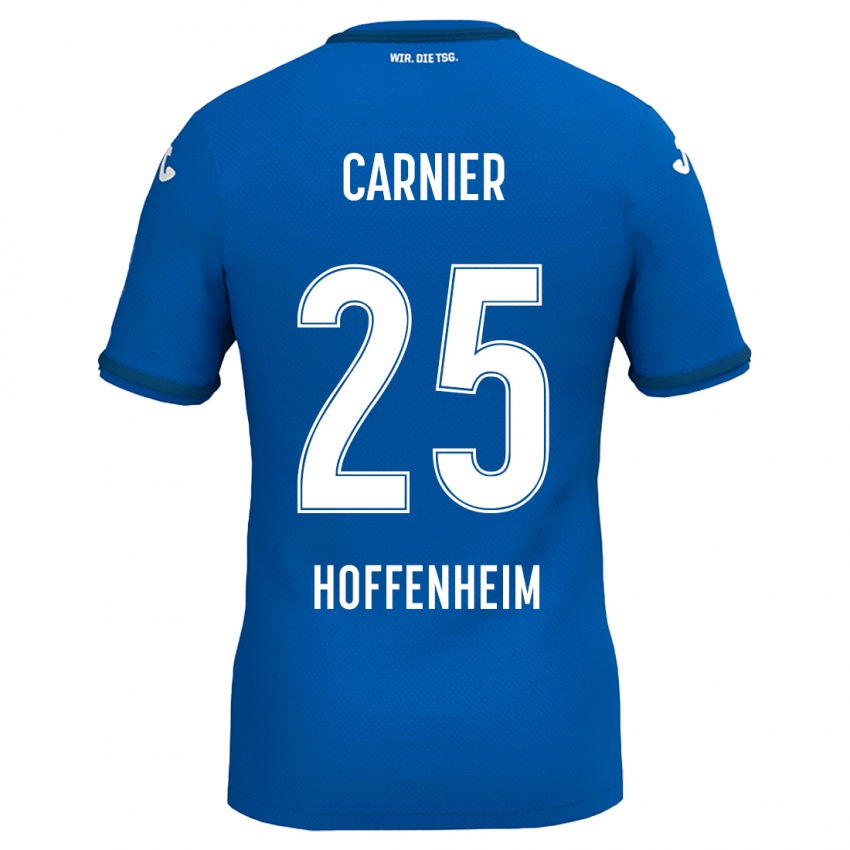 Niño Camiseta Alekseï Carnier #25 Azul Real 1ª Equipación 2024/25 La Camisa