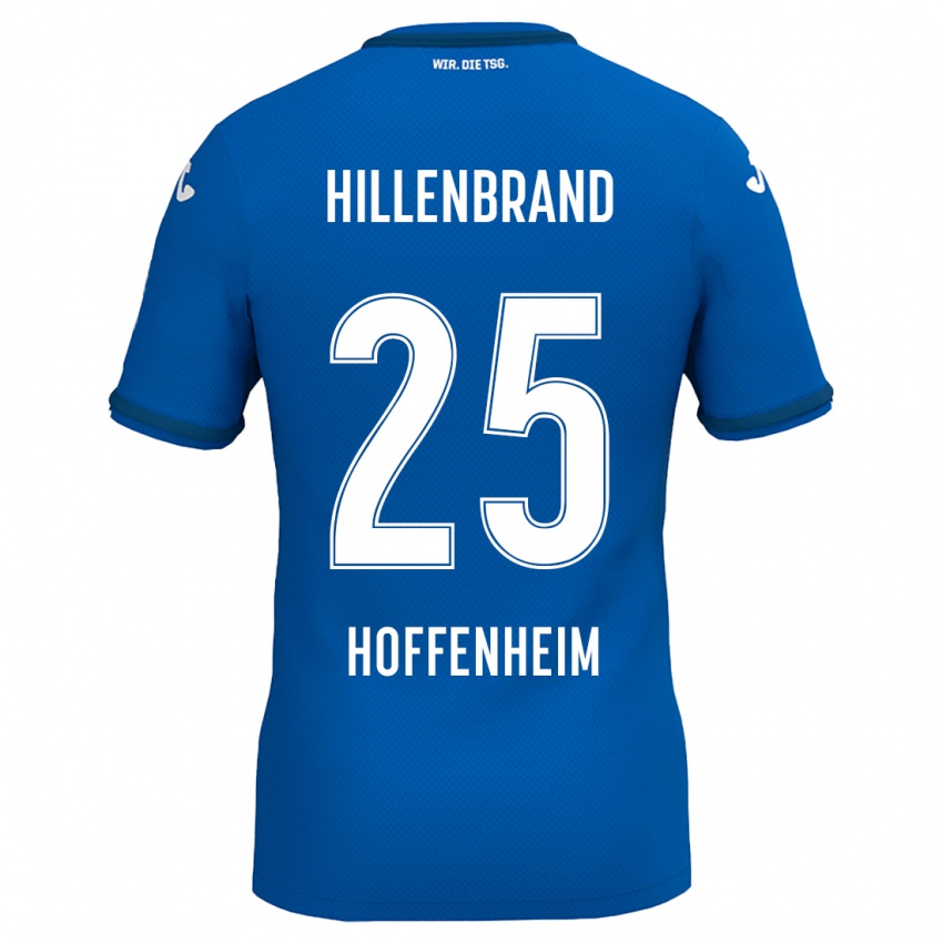 Niño Camiseta Jack Hillenbrand #25 Azul Real 1ª Equipación 2024/25 La Camisa