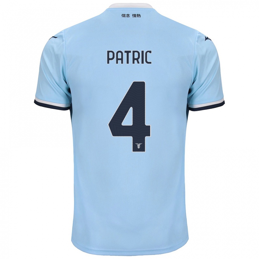 Niño Camiseta Patric #4 Azul 1ª Equipación 2024/25 La Camisa