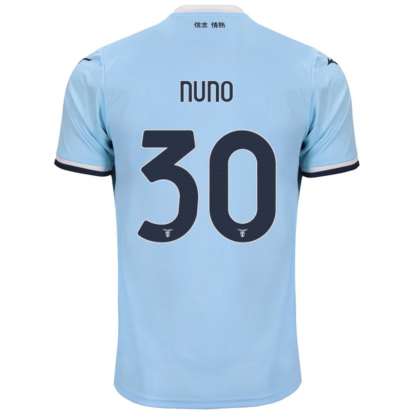 Niño Camiseta Nuno Tavares #30 Azul 1ª Equipación 2024/25 La Camisa