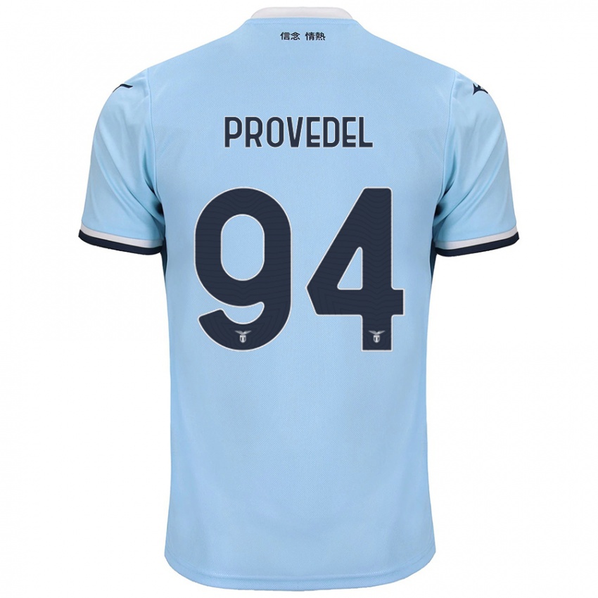 Niño Camiseta Ivan Provedel #94 Azul 1ª Equipación 2024/25 La Camisa