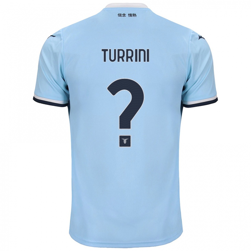 Niño Camiseta Giordano Turrini #0 Azul 1ª Equipación 2024/25 La Camisa