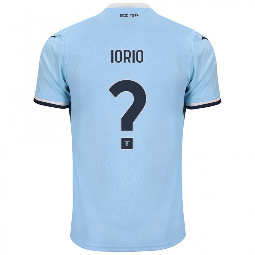 Niño Camiseta Antonio Iorio #0 Azul 1ª Equipación 2024/25 La Camisa