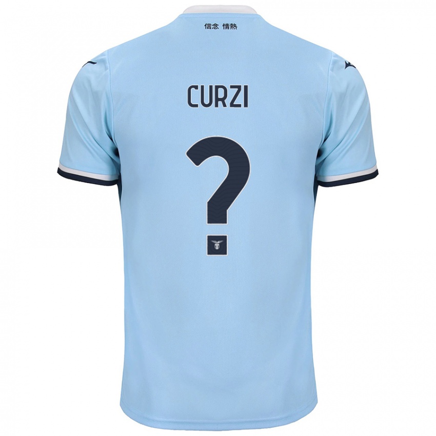 Niño Camiseta Simone Curzi #0 Azul 1ª Equipación 2024/25 La Camisa