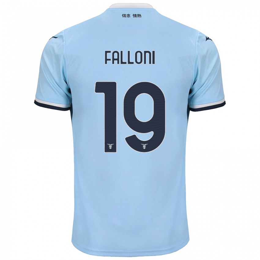 Niño Camiseta Ludovica Falloni #19 Azul 1ª Equipación 2024/25 La Camisa