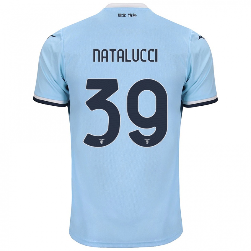 Niño Camiseta Serena Natalucci #39 Azul 1ª Equipación 2024/25 La Camisa