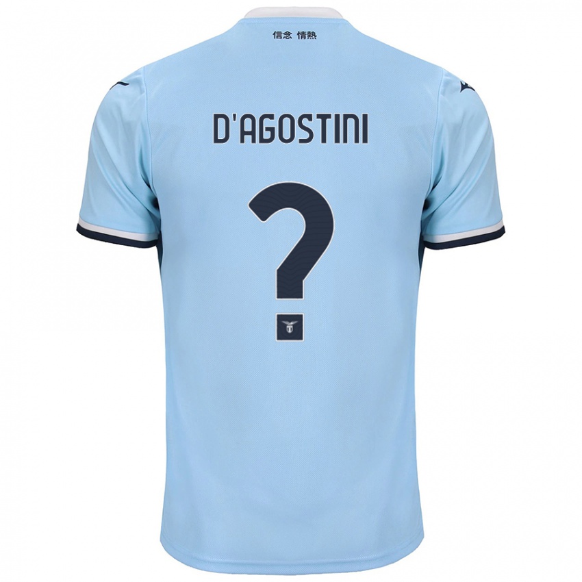 Niño Camiseta Stefano D'agostini #0 Azul 1ª Equipación 2024/25 La Camisa