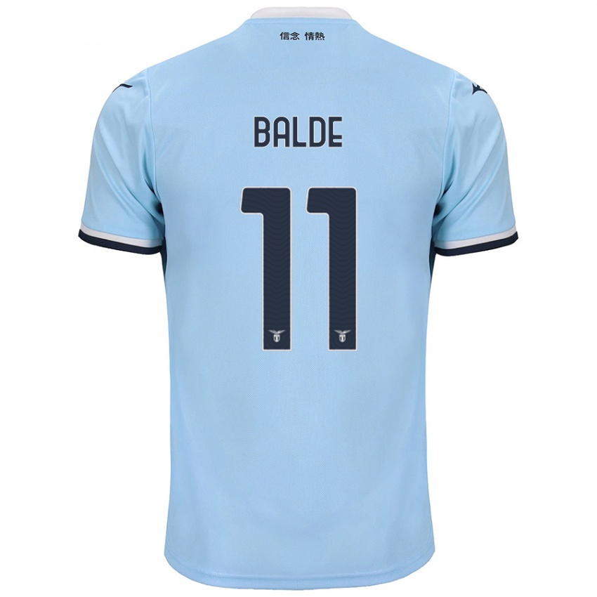 Niño Camiseta Mahamadou Balde #11 Azul 1ª Equipación 2024/25 La Camisa