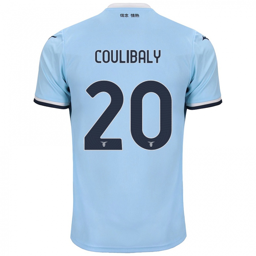 Niño Camiseta Larsson Coulibaly #20 Azul 1ª Equipación 2024/25 La Camisa