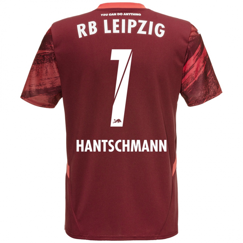 Niño Camiseta Franz Hantschmann #1 Borgoña 2ª Equipación 2024/25 La Camisa