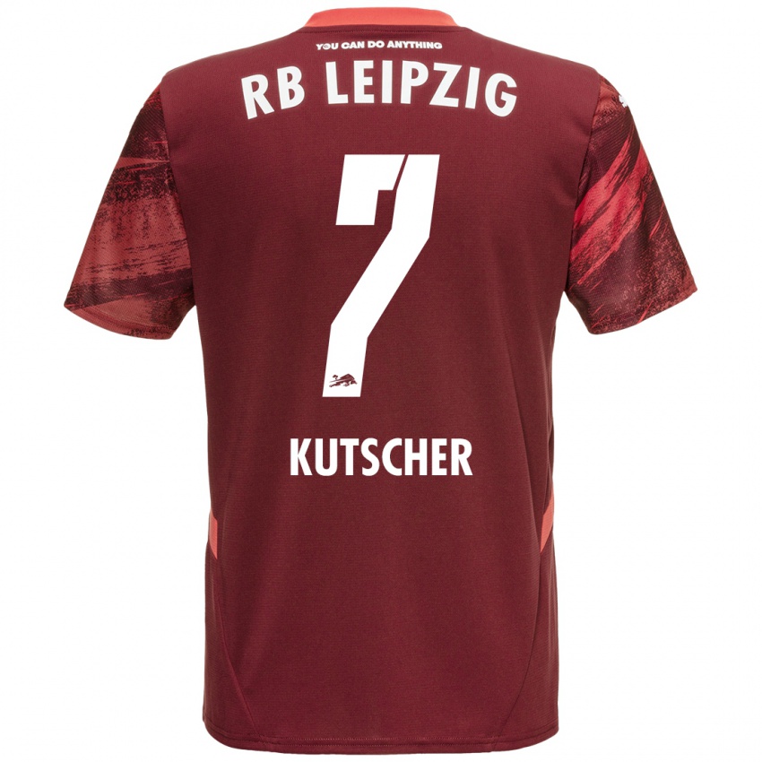 Niño Camiseta Matthes Kutscher #7 Borgoña 2ª Equipación 2024/25 La Camisa