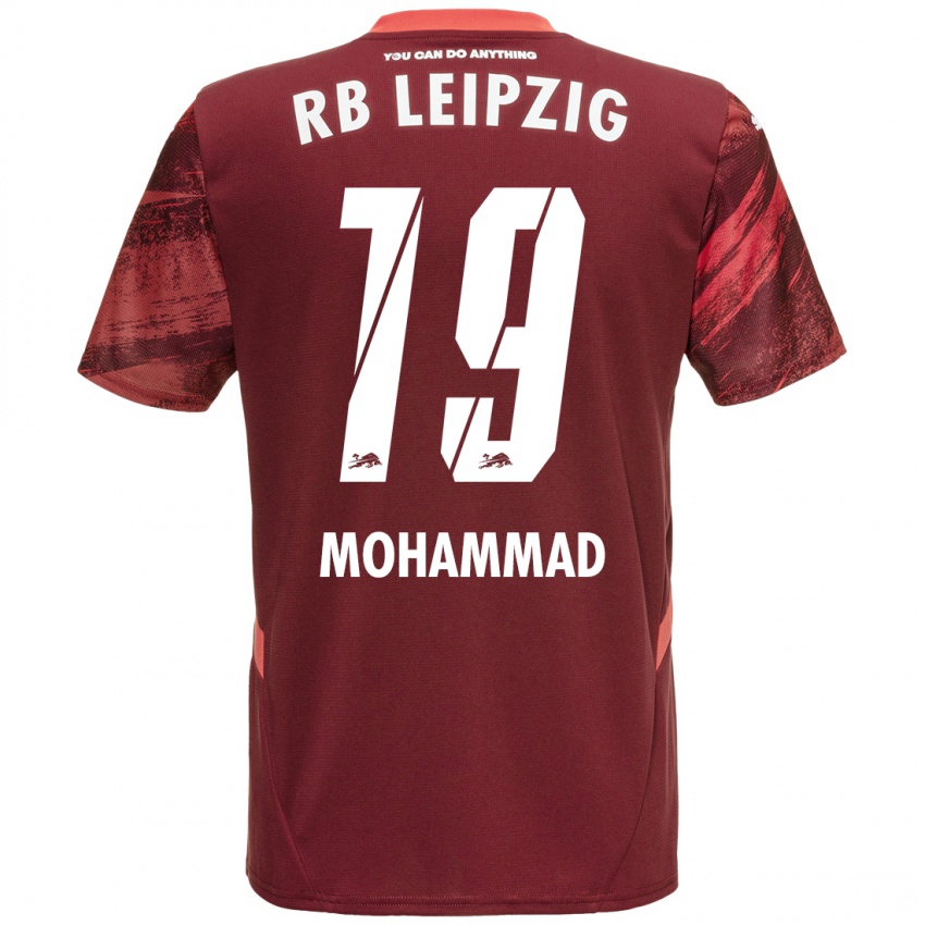 Niño Camiseta Sammy Mohammad #19 Borgoña 2ª Equipación 2024/25 La Camisa