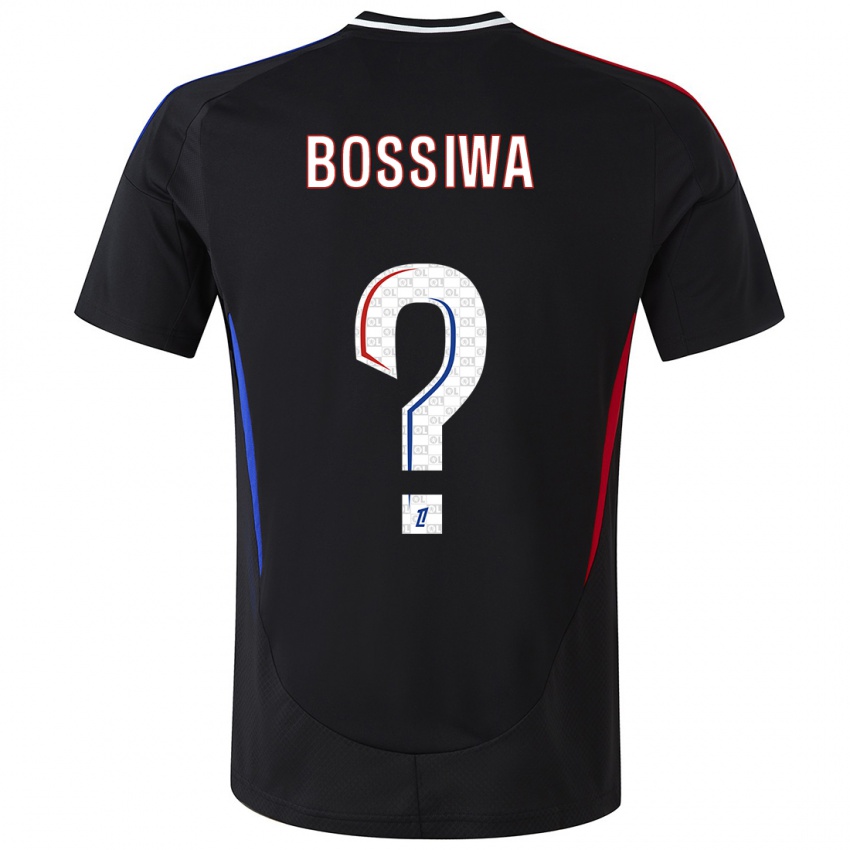 Niño Camiseta Samuel Bossiwa #0 Negro 2ª Equipación 2024/25 La Camisa