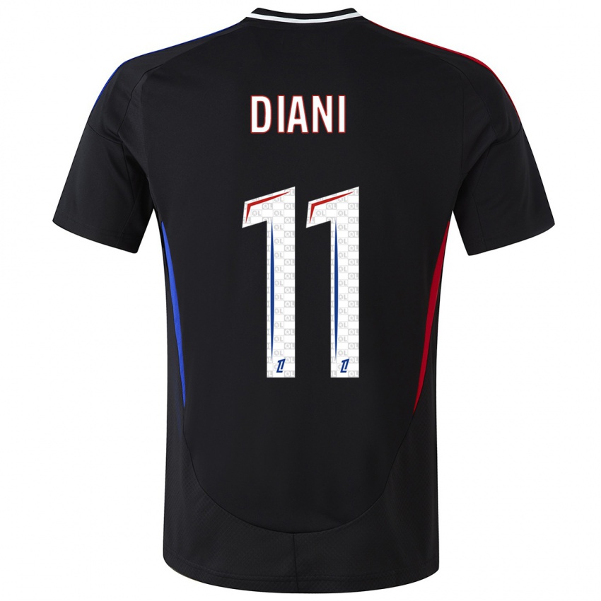 Niño Camiseta Kadidiatou Diani #11 Negro 2ª Equipación 2024/25 La Camisa