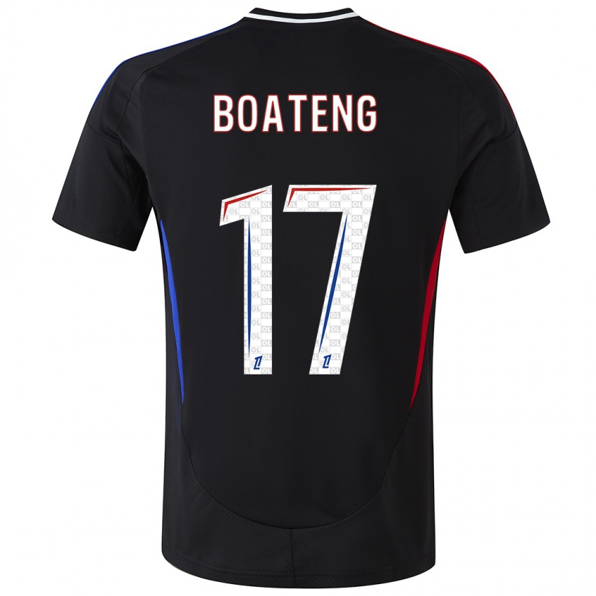 Niño Camiseta Jerome Boateng #17 Negro 2ª Equipación 2024/25 La Camisa