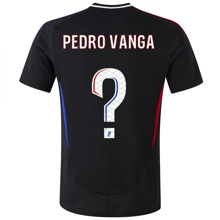 Niño Camiseta Emerson Pedro Vanga #0 Negro 2ª Equipación 2024/25 La Camisa