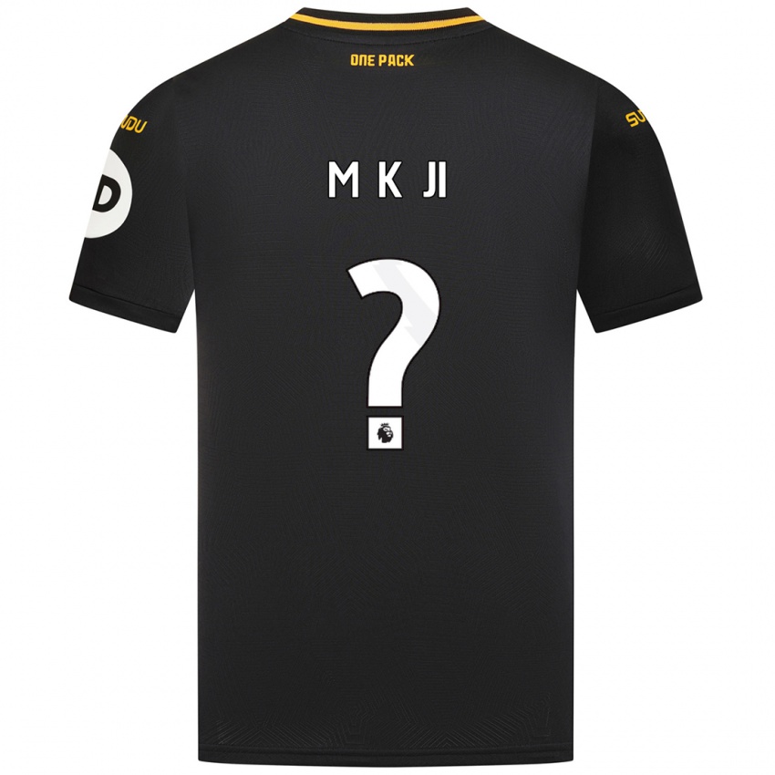 Niño Camiseta Min-Kyu Ji #0 Negro 2ª Equipación 2024/25 La Camisa