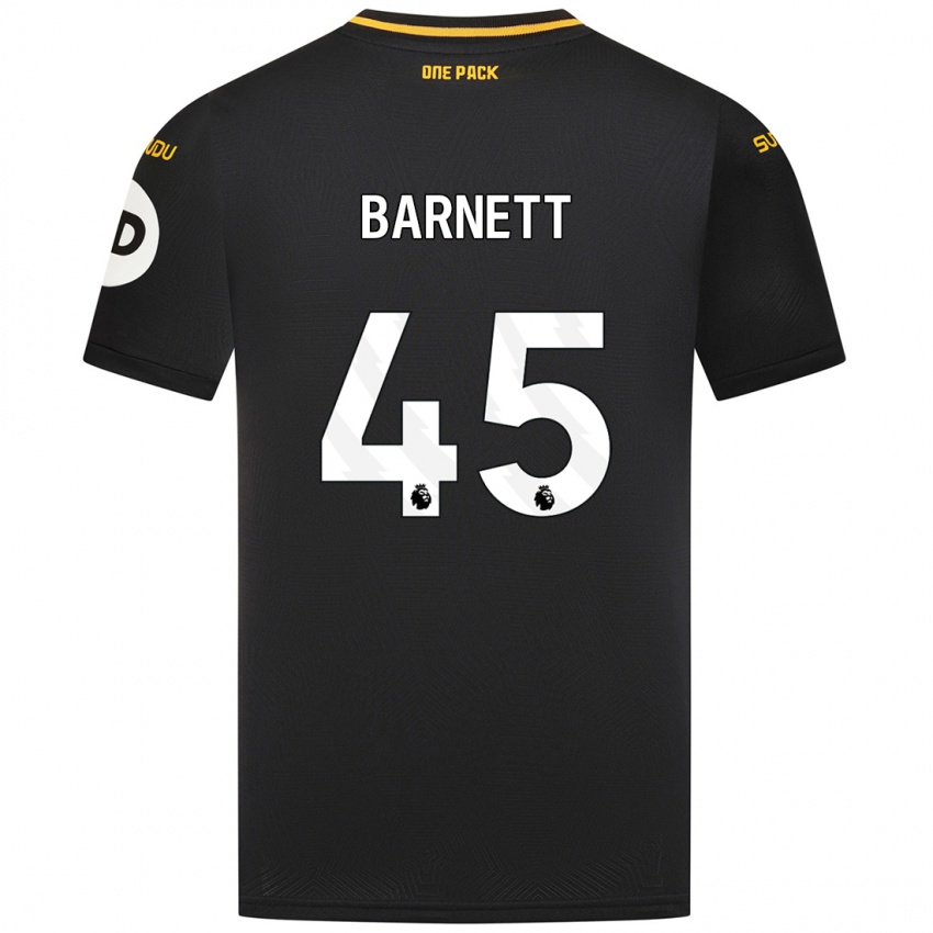 Niño Camiseta Ty Barnett #45 Negro 2ª Equipación 2024/25 La Camisa