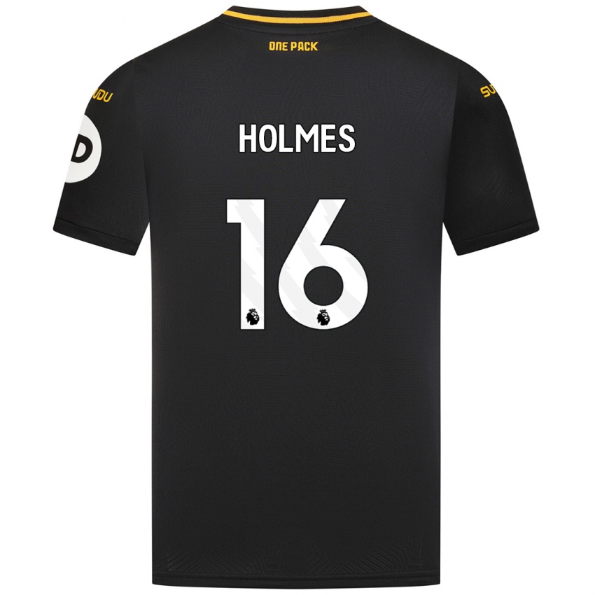 Niño Camiseta Summer Holmes #16 Negro 2ª Equipación 2024/25 La Camisa