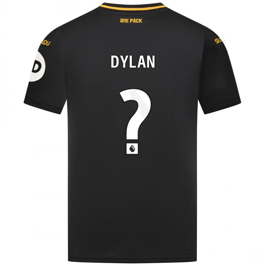 Niño Camiseta Dylan Scicluna #0 Negro 2ª Equipación 2024/25 La Camisa