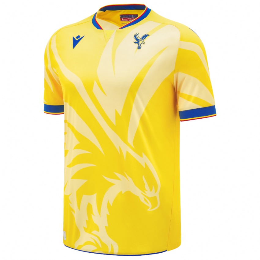 Niño Camiseta Rob Holding #4 Amarillo 2ª Equipación 2024/25 La Camisa